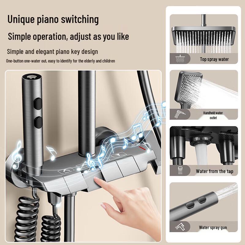 Ally Pressurized Shower Faucet Set