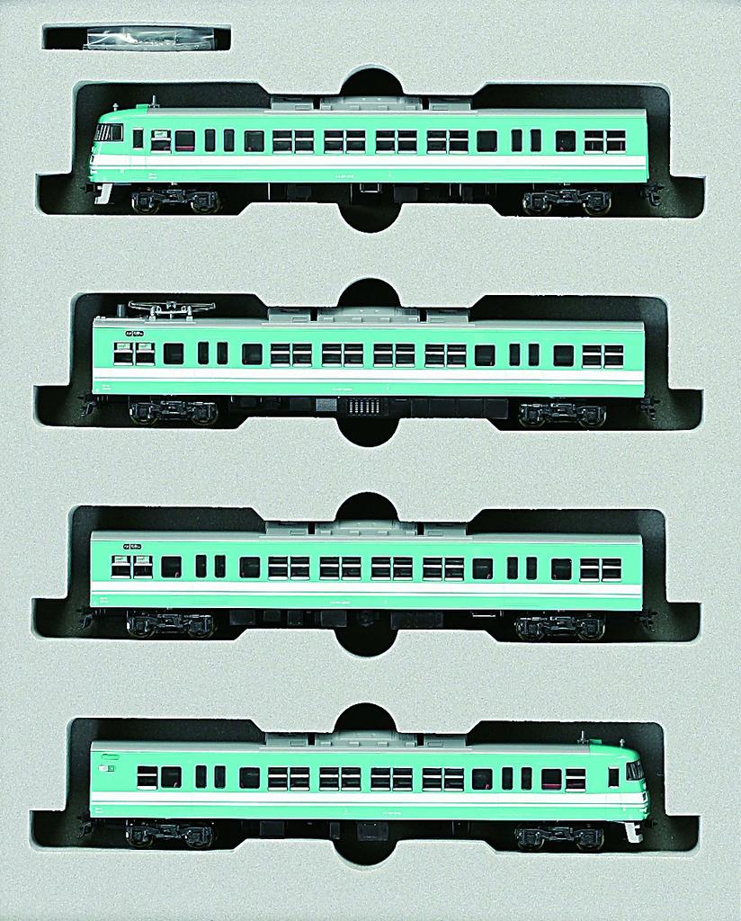 KATO N Gauge 117 Series Ocean Color Set Railway Model Train 4-Car 10-480