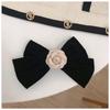 Korean Summer Satin Bow Hair Clip – Large Ribbon Top Clip for Women