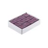 Box of 12 Chalks - Plum Color - Essential Accessory for Your Billiards Games