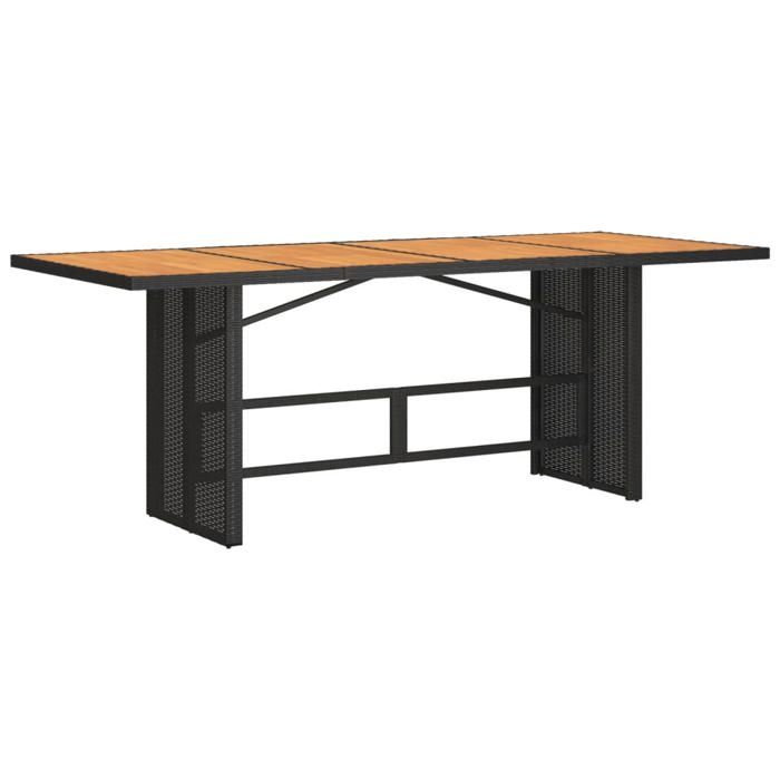 VidaXL Ensemble à Manger de Jardin avec Coussins 9 pcs, Table et Chaises avec Dossier Réglable, Meubles d'Extérieur, 3213367