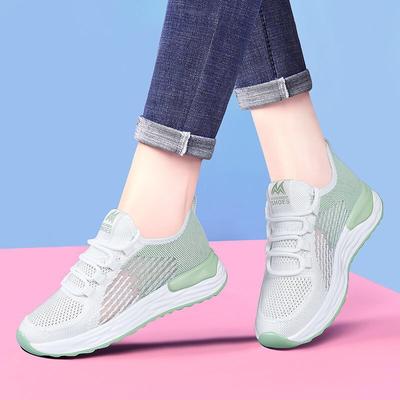 Women's Fashion Sneakers  Spring New Mesh Shoes Korean Version All-match Casual Shoes Comfortable Old Beijing Cloth Shoes Women