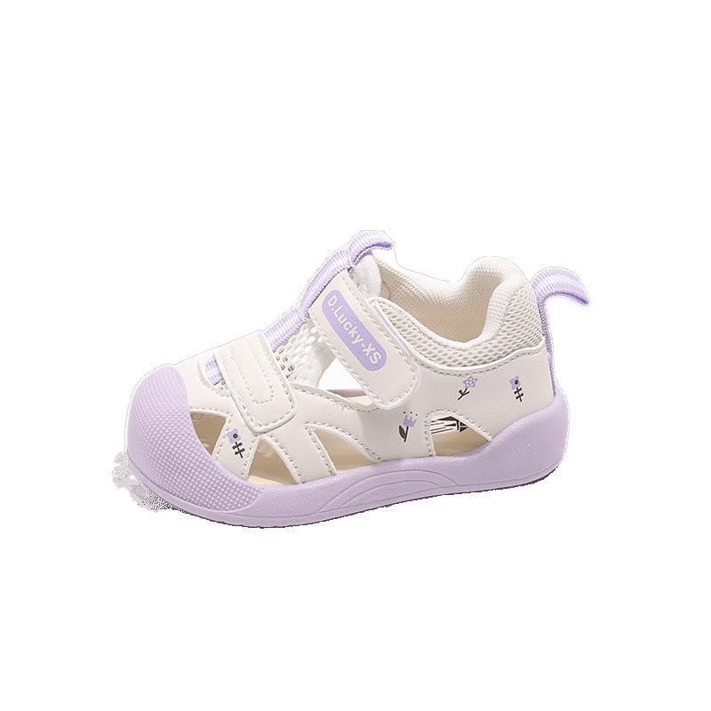 Infant Toddler Sandals Summer Hollowed Out Girls Toddler Shoes Non-slip Soft Sole Boys Indoor Shoes 2025