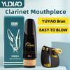B-Flat Clarinet with Bakelite Mouthpiece, 4C Wind Vent, Suitable for Classical and Pop Music, Easy for Beginners to Play, Comes with a Soft Leather