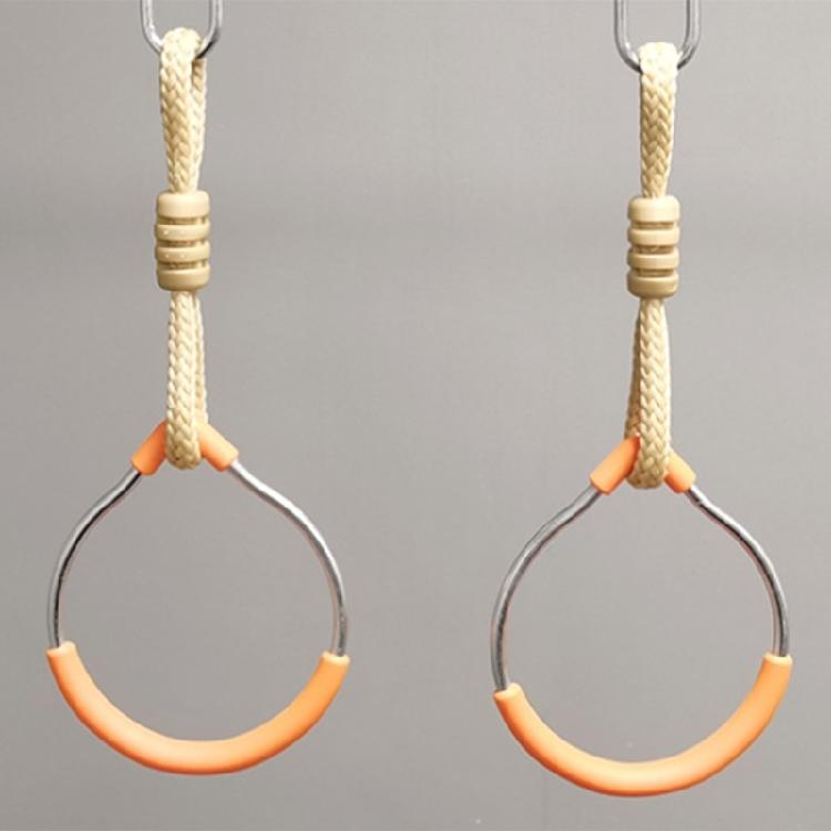 Pull Up Rings for Exercise Strength Training Hanging Straps Rings Indoor Fitness