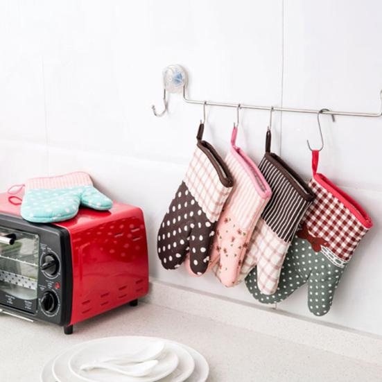 1 Stuks Bloemenrooster Hittebestendige Ovenwanten Verdikte Handschoen Keuken Bakgereedschap