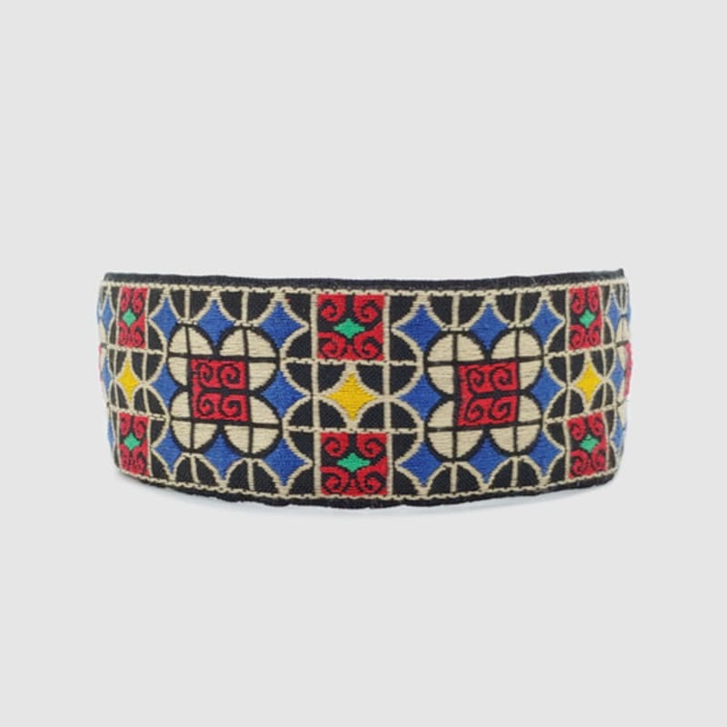 LALA Ethnisches Gitter Haarband P-BLAUBEIGE