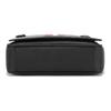 Bally Classic Leather Red And White Striped Messenger Bag Men Handbags Black MYLO-06