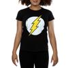 DC Comics Womens/Ladies Flash Distressed Logo Cotton T-Shirt
