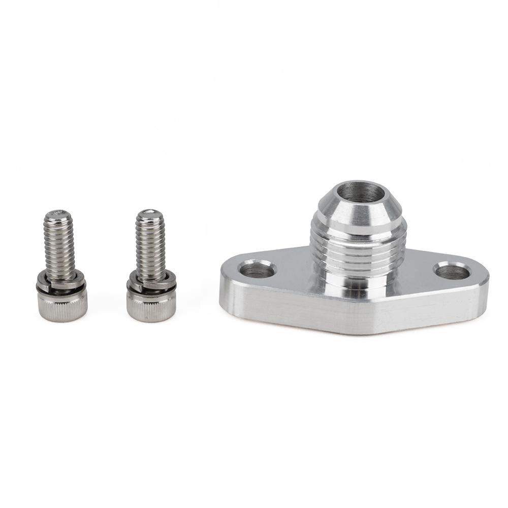 Universal Turbo Oil Return 8AN Drain Flange 38mm For KKK K03 Garrett GT15 GT17 IHI RHF4 TD04  YC101625