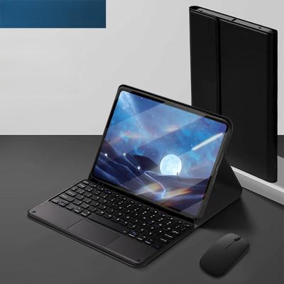 IPad Kılıf Pro 11 Hava 1/2/3/4th için Deri Kılıf Kalem Tepsisi ile IPad 8/9/10th Nesil Manyetik Kapak Bluetooth Klavye Fare ile