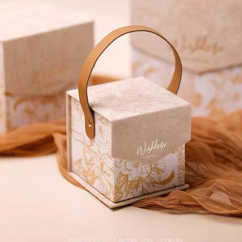 Samt Handtasche Geschenkbox für Geburtstag, Hochzeit oder Brautjungfern Geschenke