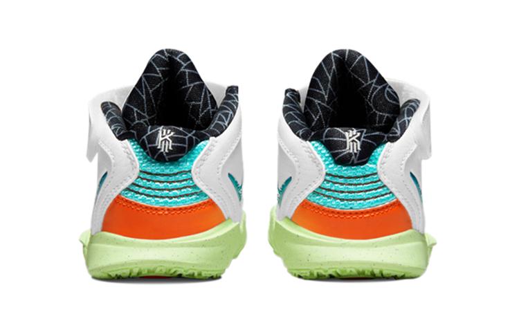 Nike Kyrie 8 Infinity Performance Basketball Shoes Mid Top Toddler Shoes White Green Infant And Toddler DD0333-021