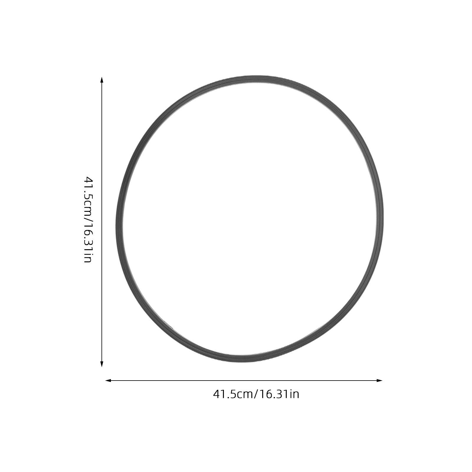 

Bar Stool Base Ring Rubber Floor Protector Noise-Free Round Ring for Hardwood Floors Chair Leg Protection Bar Stool Protectors 41.5X41.5X0.4CM