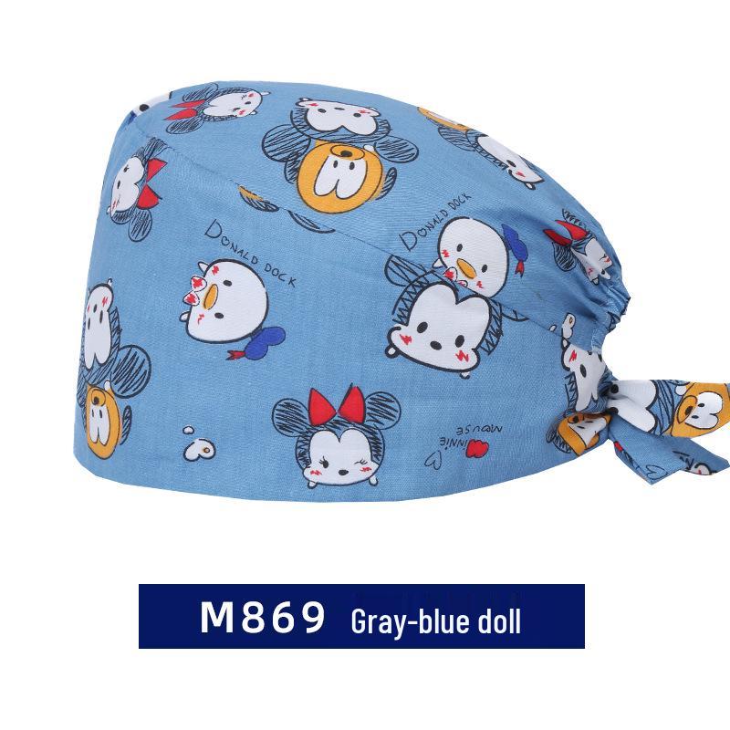 Operationsmössa för män och kvinnor – Ren bomull, Idealisk för tandsköterskor och läkare på operationssalar