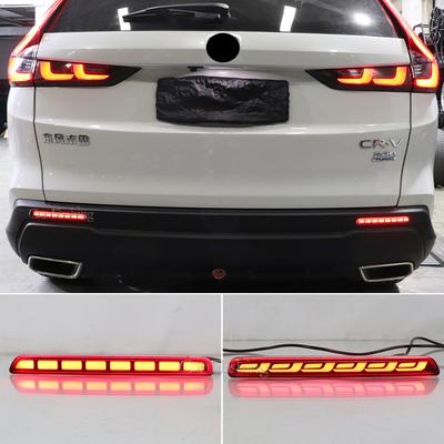 Car LED Rear Fog Lamp For Honda CR-V CRV  2024 2025 Car Bumper Brake Light Reflector Turn Signal Indicators