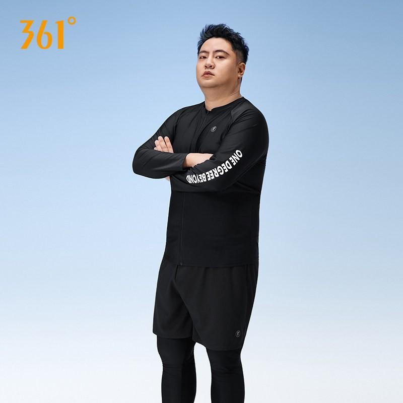 Mens Plus Size Full Coverage Rash Guard Set Long Sleeve UV Protection Surfing Snorkeling Wetsuit Suit