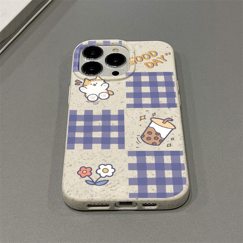 Mobile Phone Cases for iPhone 11 13 XR 15 Pro Max 12 14 Pro Max Case iPhone 16 7 Plus 8 Plus XS Max Degradable and Environmentally Friendly