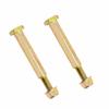 New 2 Set Wheel Bolt & Lock Nut 532193406 For Husqvarna JOHN DEERE 738-3056,938-3056