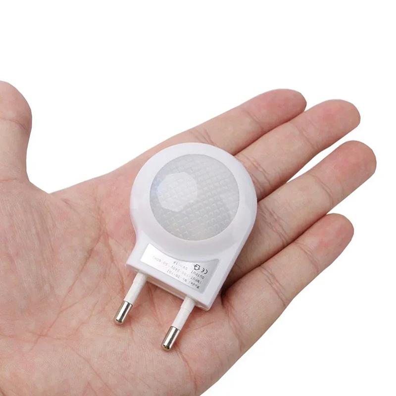 Mini Led Snail Night Light Auto Night Lamp Built-in Light Sensor Control Light Wall Lamp For Baby Kids Bedroom EU Plug