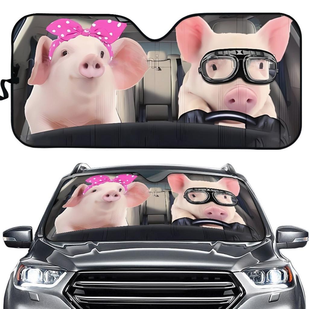 New Cartoon Animation Dragon Ball Printing Car Sunshade, Car Sunshade