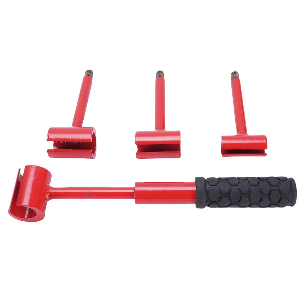 Door Hinge Adjustment Tool Kit 4 In 1 Steel Silicone Hinges Gap Adjusting Wrench Hinge Bender Tool