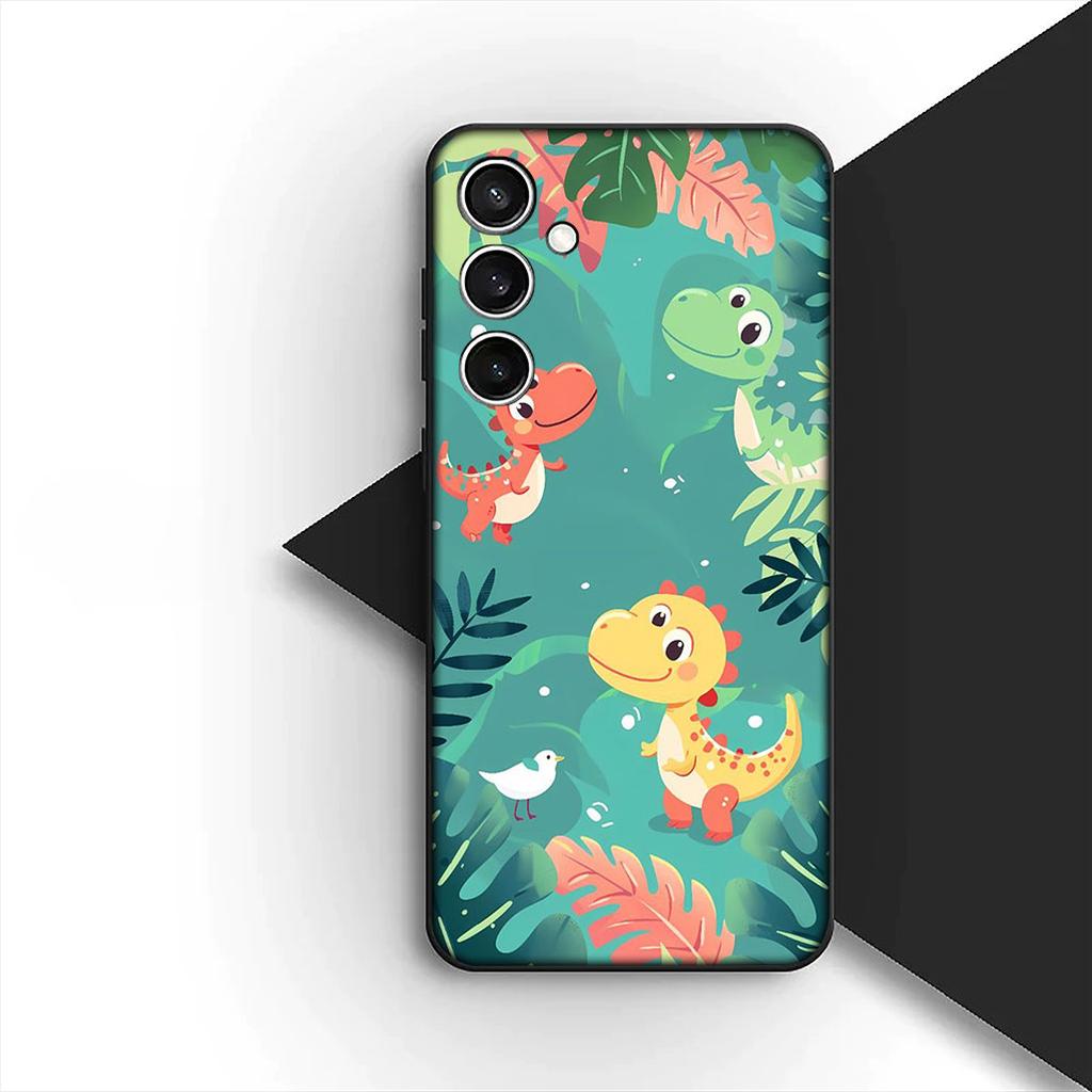 Cover for Xiaomi Redmi Note 12 11 10 A3 Pro 10A 10C 12C Note12 5G 4G Casing Silicone Phone Case Wallpaper Dinosaur Anime