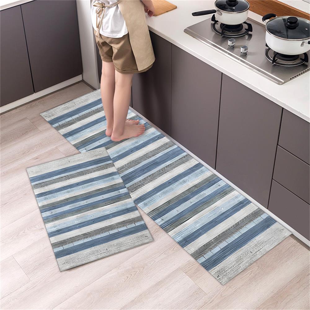 Küchenbodenmatte Fußmatte Badezimmer Wohnzimmer Eingang Bodenmatte Heimdekor Teppich Rutschfest Maschinenwaschbar Bereichsteppiche