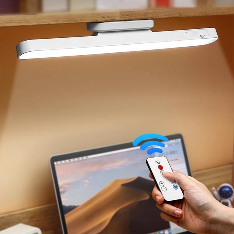 Desk Light Bar 3000K To 6000K Adjustable Color Temperature Under Desk Lights LED Bright Rechargeable Magnetic Light Bar for Reading,Bedroom,Dorm,Shelf