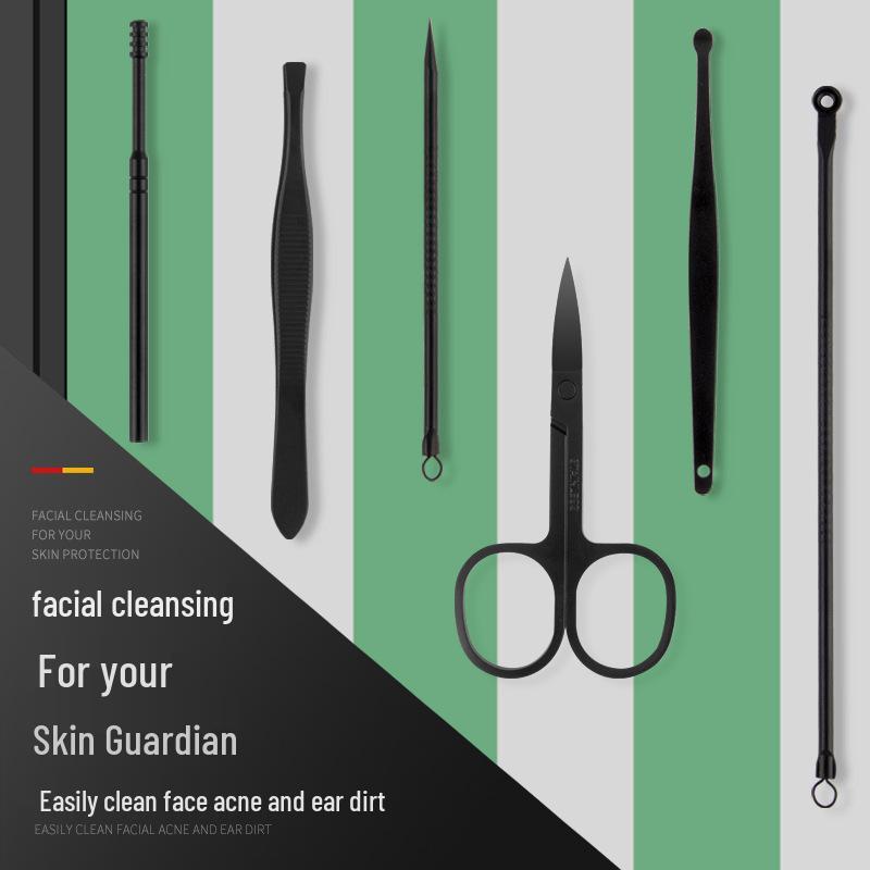 New Portable Multifunctional Manicure Tool Kit with Nail Clippers