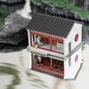 3D-gedruckte Miniaturlandschafts-Dekorationen im chinesischen Stil für Zen-Bonsai und Aquarien