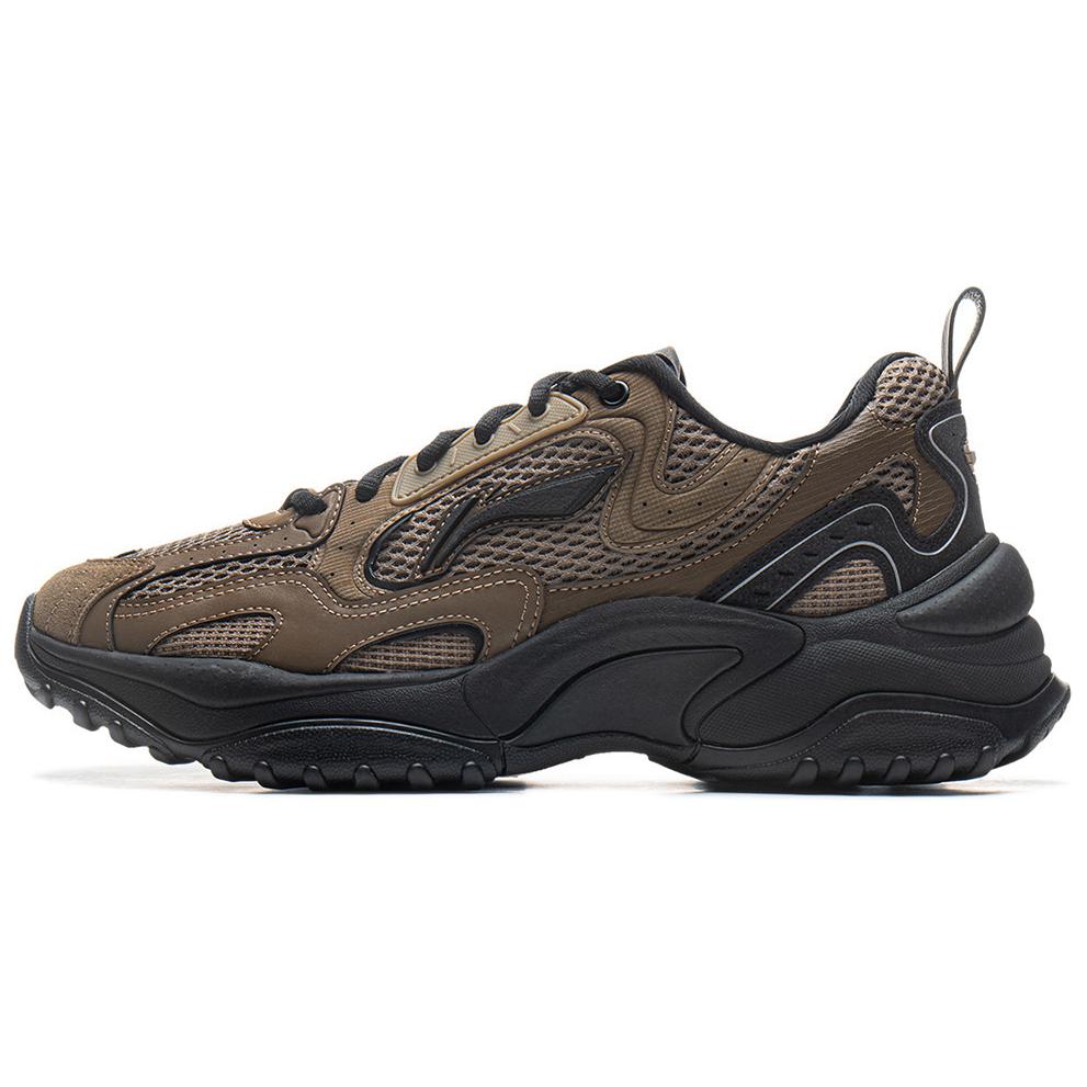 

Li-Ning Men s Churui V2 Casual Shoes Mushroom Brown/Teak Brown/Black AGCU375-1 42