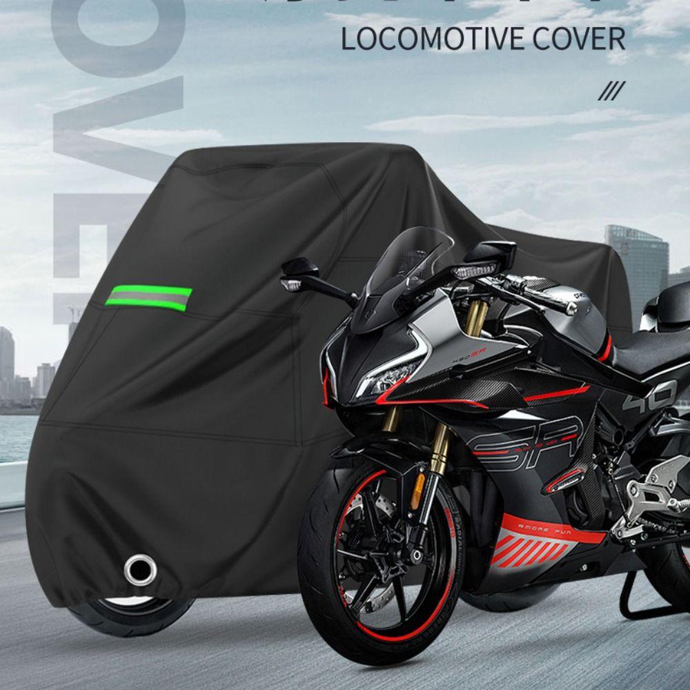 Practical Motorcycle Cover Waterproof Electric Vehicle Raincoat  All Weather Protection