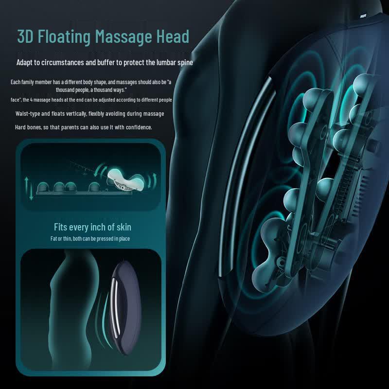 Philips Lumbar and Back Massager PPM5101B CN plug (adapter included)