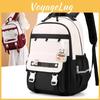 Versatile Unisex College Backpack For High School Students Outdoor Travel Bag