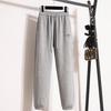 Dimanaf 2024 podzimní dlouhé kalhoty tepláky Basic Bavlna Dámské Jednobarevný harémový pásek elastický pas ležérní volné kalhoty nové