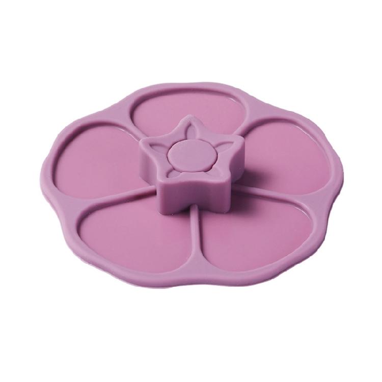 Flexible Silicone Mug Lid for Kitchen Offices Home Use Dust-proof Sun Flower Cups Cover For Indoor Outdoors
