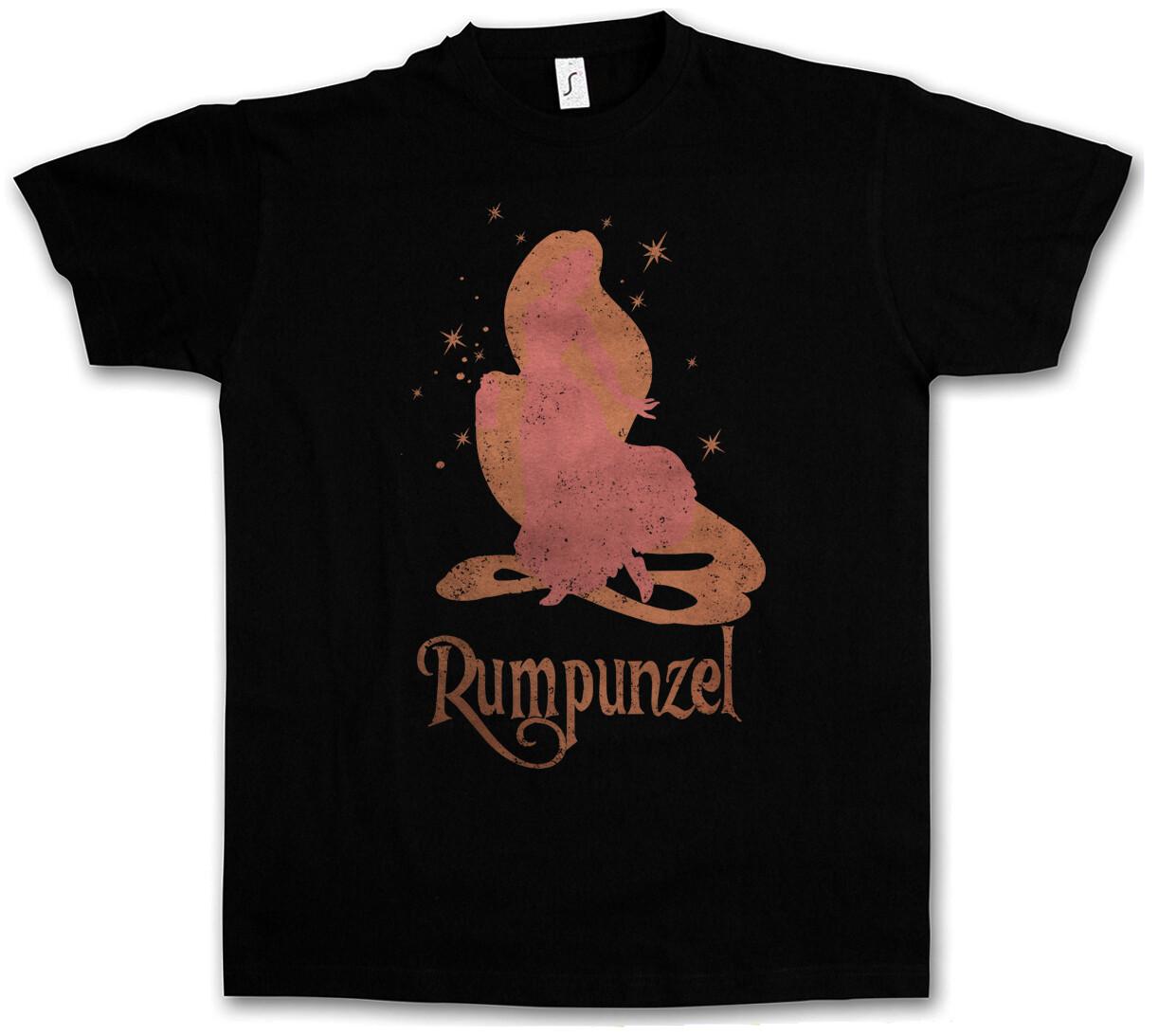 Rumpunzel T-Shirt Fun Alcohol Drunk Wasted Intoxicated Party Drunken Hangover- XXXXL