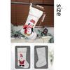 Christmas Stocking for Fireplaces Decoration Stylish Hanging Gifts Bag Santa/Snowman/Elk/Penguins Party Supplies