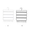 Earrings Display Holder Ear Studs Hanging Rack Large Capacity Jewelry Storage Organizer Rings Jewelries Stand Bracket Home