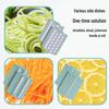 Multi-functional Rotary Slicer and Grater