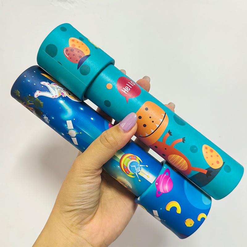 1-3pcs Random Colour Sending Kaleidoscope Rotating Magic Classic Instructive Playthings Classic Nostalgia Ever-Changing Games Children