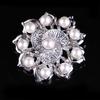 Fashion Hundred with Pearl Brooch Women's Popular Pins Exquisite Ethnic Style Hypoallergenic Affordable Luxury Enamel Brooch Long-Lasting Color Gift