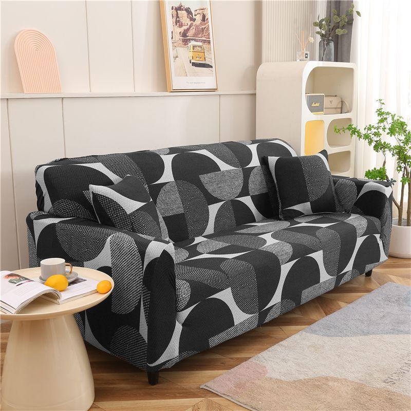 Beanbag Cover Cover Fully Surrounded Elastic All Wrapped Cover Full Set Four Seasons Universal Living Room Old-Fashioned Sofa Slipcover