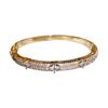 Korean Zircon Flower Bracelet: Elegant & Simple Versatile Bangle for Women
