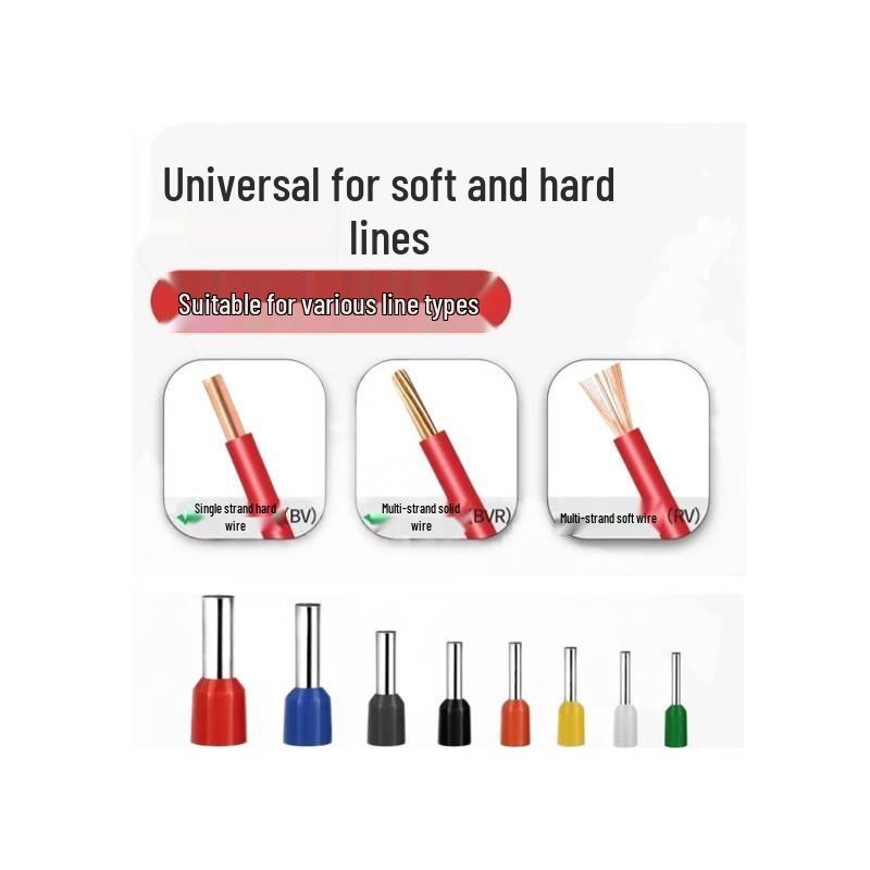 Self-Adjusting TE Terminal Crimping Pliers Set for Electricians