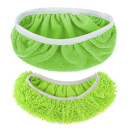 4Pcs Mop Cover for Small Large Boards Elastic Trim Deep Cleaning Reusable Washable Mop Pads for Swiffer
