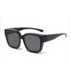 Ultralight TR90 Foldable Clip-on Polarized Sunglasses for Myopia - Unisex Fashion Sun Protection