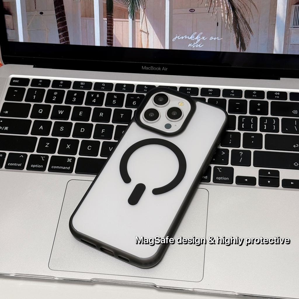 Convient pour Samsung Galaxy S25 Ultra Coque de téléphone portable Magnétique Mat S24 Ultra Anti Chute S23S24 Dopamine