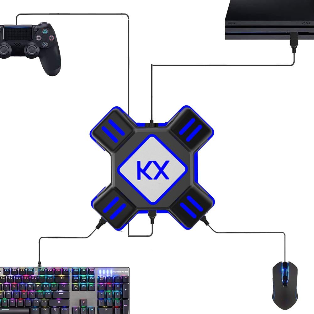 Keyboard And Mouse Adapter Portable Controller Gamepad Gaming Mice Converter For Switch/Xbox/PS4/PS3